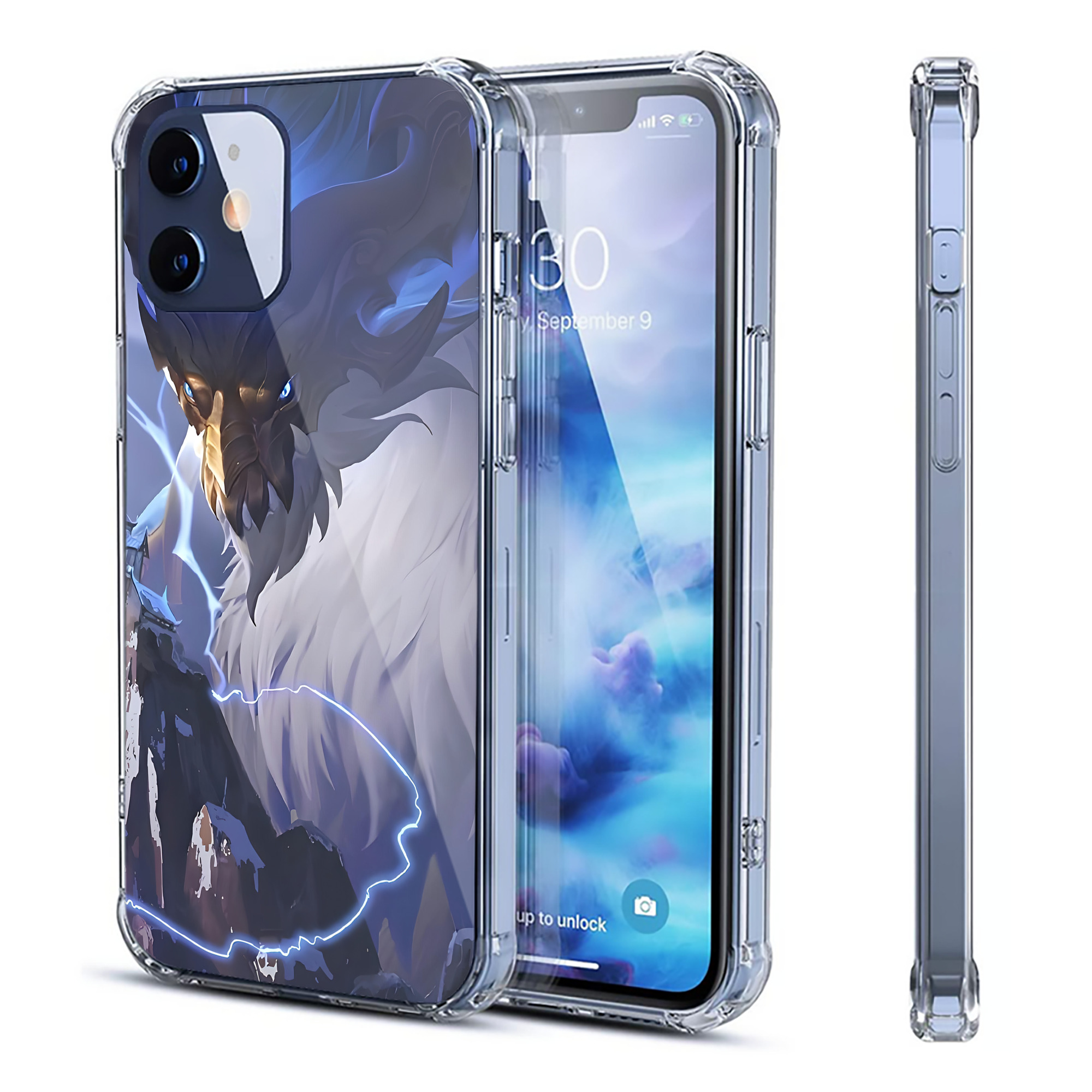 （画像用） リーグ・オブ・レジェンド League of Legends LOL 【iPhone 12シリーズ対応】透明スマホケース（クリアソフトケース）